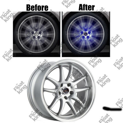 Skoda Floating Center Caps - How it looks on Rim